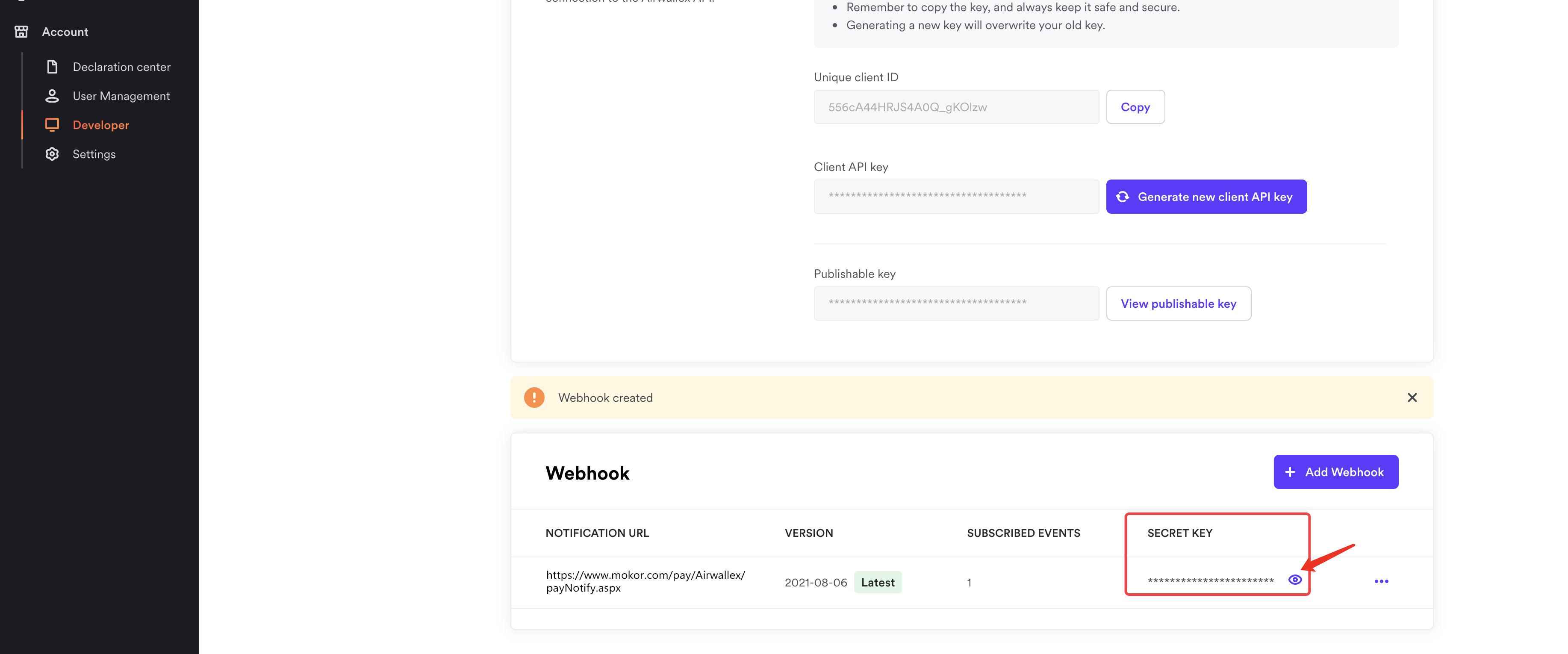 Airwallex空中云汇支付配置4 Airwallex空中云汇支付配置4